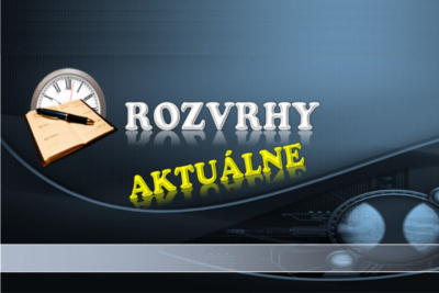 Rozvrhy a rozdelenie študentov do študijných skupín