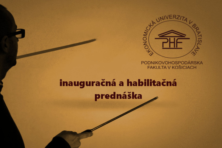 Oznámenie o inauguračnej a habilitačnej prednáške
